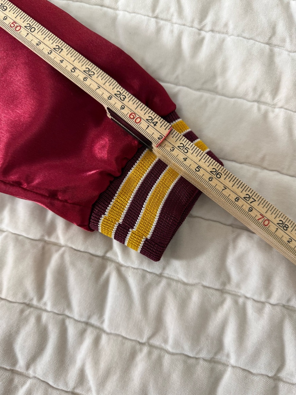 Florida State Seminoles Garnet and Gold Varsity Jacket — Size Large - Picture 6 of 11